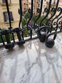 KettleBell e manubri