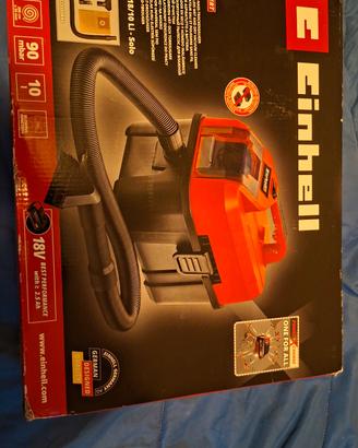 soffiatore/aspirasolidi/liquidi a batteria einhell