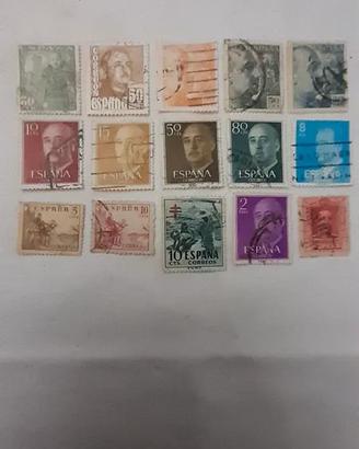 Francobolli Spagna - Anni 40/70 - Epoca Franco