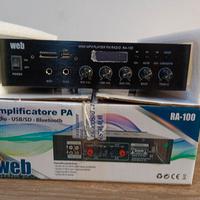 amplificatore PA 70W   100V 