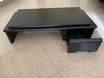 Tavolino girevole supporto TV con cassetto