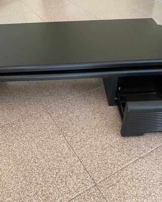 Tavolino girevole supporto TV con cassetto