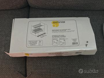 Scolapiatti in acciaio inox per pensili da 60 cm