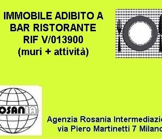 Bar ristorante (muri+attività) rif V/013900