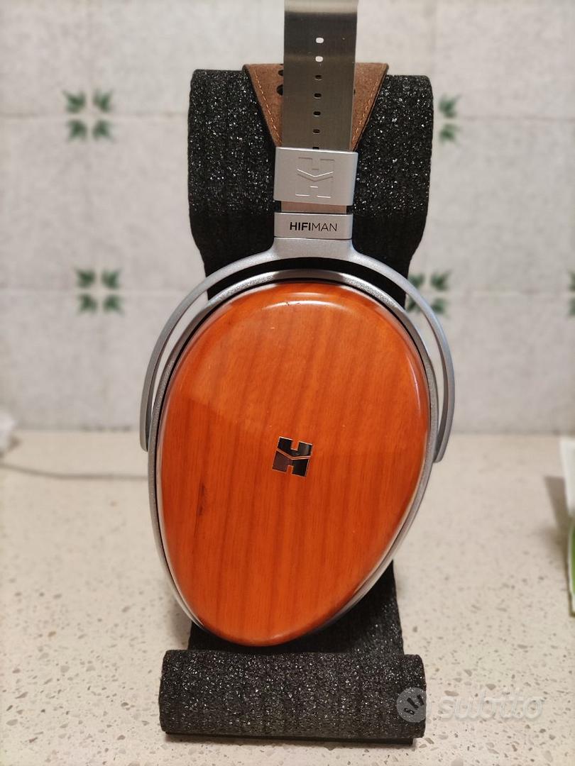 HIFIMAN AUDIVINA Cuffie Planari Magnetiche Chiuse – Usate Ma In Ottime Condizioni, Marroni - Foto 4