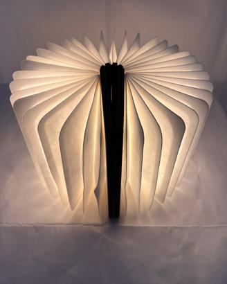 Mini Lampada LED a forma di libro pieghevole
