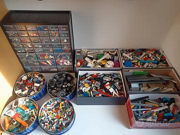 10kg di Lego originali city, tecnic e building.