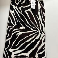 Gonna animalier Zara tg. S nuova