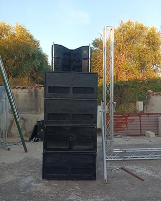 impianti audio subwoofer casse