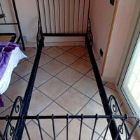 STRUTTURA IN FERRO PER LETTO AD 1 PIAZZA-ADATTABIL