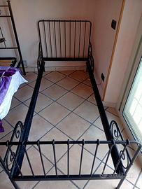 STRUTTURA IN FERRO PER LETTO AD 1 PIAZZA-ADATTABIL