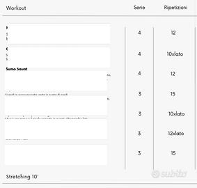 Workout challenge