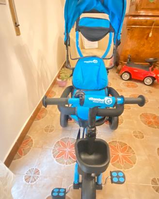 passeggino triciclo 5 in 1