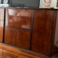 Mobile bar artigianale vintage anni 30