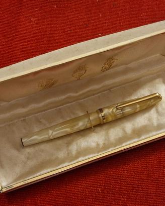 penna stilografica con pennino oro 14 kt