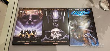 Alien Fire And Stone volumi 1-3 (di 5) Saldapress