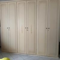 Armadio 6 ante laccato stile classico