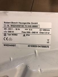 Ricambi kavatrice Bosch