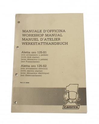 Manuale officina Cagiva Aletta Oro S1 S2 - 52569
