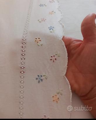 Lenzuola matrimoniali in puro cotone 