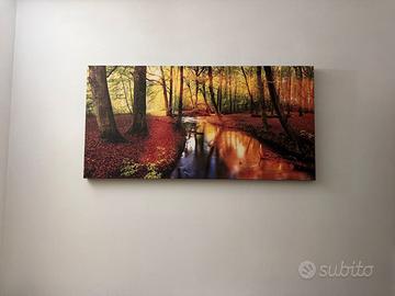 Quadro con paesaggio