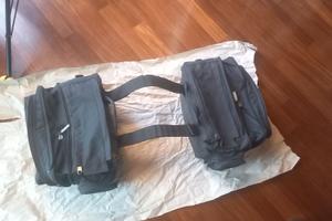 Borse laterali moto espandibili - 22/31 litri