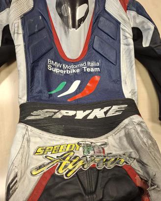 Tuta moto gara originale Bmw Badovini Superbike