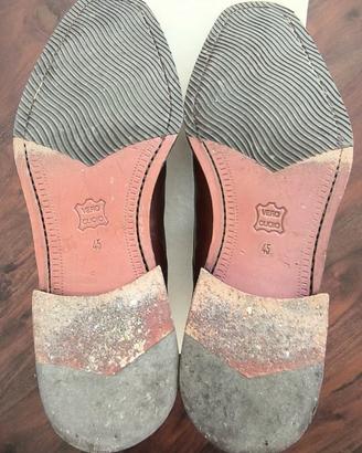 Scarpe eleganti uomo in vero cuoio - taglia 45