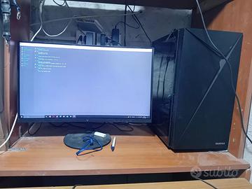 PC01 Asrock N68C-S + Monitor Curvo 24" LED