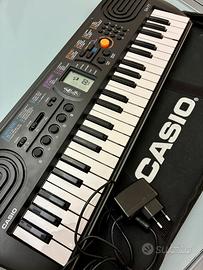Pianola casio SA 77 con borsa ed alimentatore