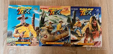 Collezione Tex Color primi 3 uscite