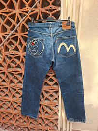Jeans Evisu Doraemon tg. 32X34
