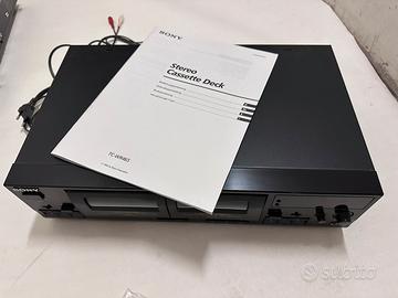 Registratore a cassette doppio Sony TC-WC465