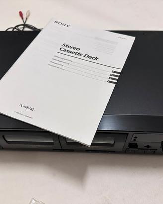 Registratore a cassette doppio Sony TC-WC465