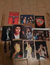 Cartoline Metallica Michael Jackson Guns n Roses