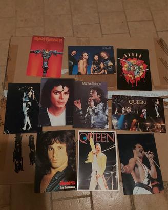 Cartoline Metallica Michael Jackson Guns n Roses