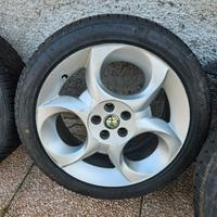 Cerchi alfa romeo tristar 17" + spoiler 156 GTA