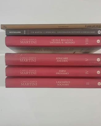 Lotto 6 libri Carlo Maria Martini (Religione)