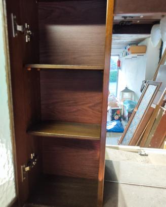 specchio legno per bagno