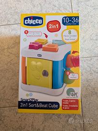 Chicco smart2play cubo incastra e martella NUOVO