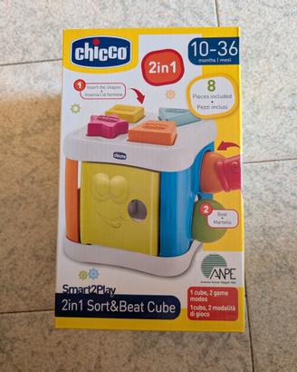 Chicco smart2play cubo incastra e martella NUOVO