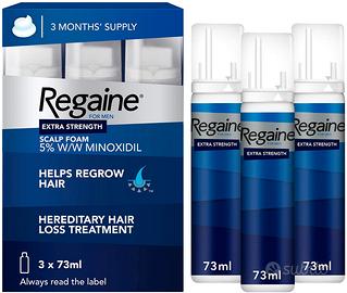 Regaine Foam Trattamento Anticaduta dei Capelli