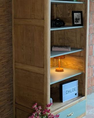 Libreria, credenza rustica/moderna in Legno