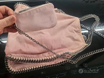 borsa Stella McCartney  rosa delicato