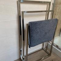 Porta asciugamani acciaio inox