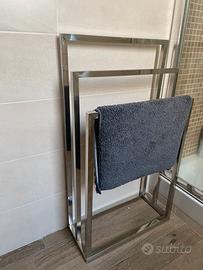 Porta asciugamani acciaio inox