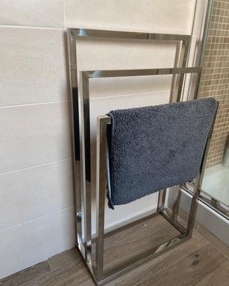 Porta asciugamani acciaio inox