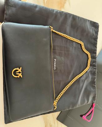 Borsa in pelle nera Pinko