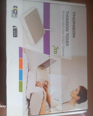 Modem Router Thomson TG585 v8 ADSL2+ Wi-Fi