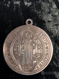Medaglia in  Argento di San Benedetto da Norcia